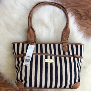 Cute striped purse